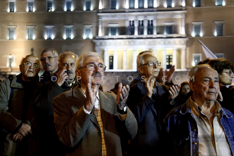 Anti - austerity rally /  Συλλαλητήριο του ΠΑΜΕ