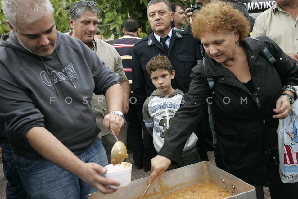 Uniformed protest  / Συγκέντρωση διαμαρτυρίας ένστολων