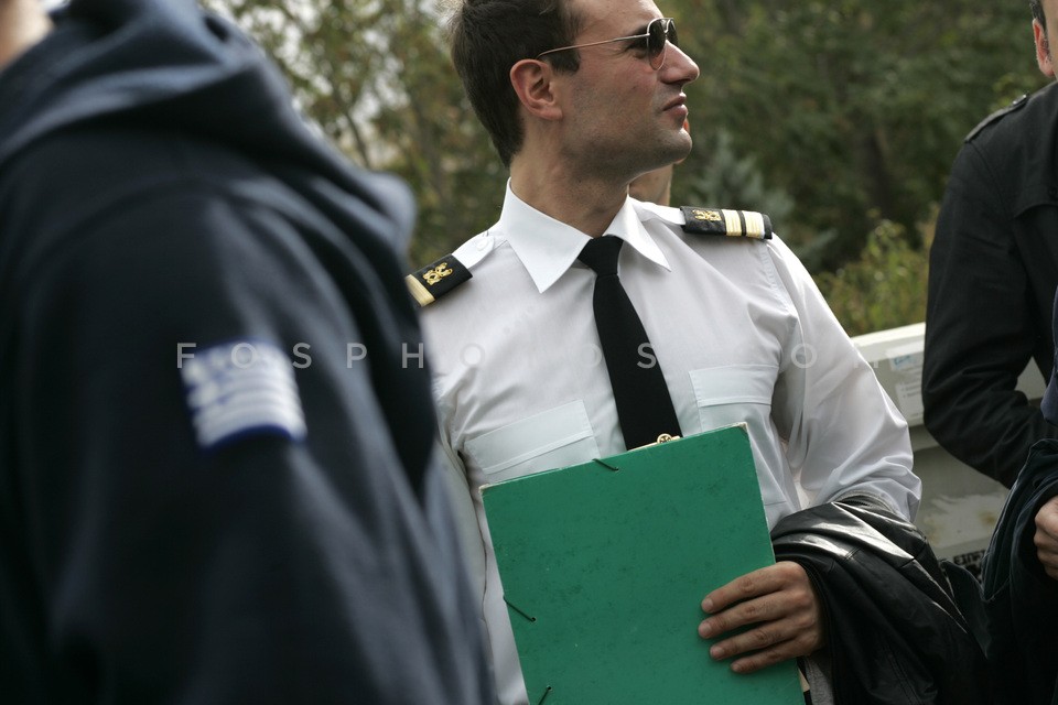 Uniformed protest  / Συγκέντρωση διαμαρτυρίας ένστολων