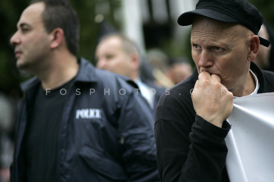 Uniformed protest  / Συγκέντρωση διαμαρτυρίας ένστολων