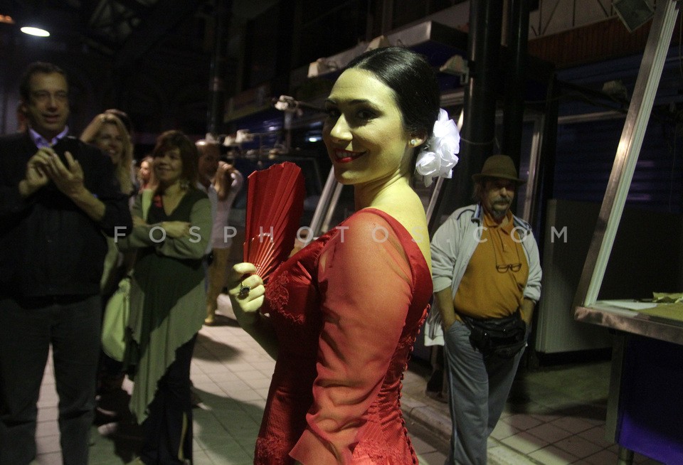 Greek National Opera Performs in Central Meat Market  / Εθνική Λυρική Σκηνή στην Βαρβάκειο