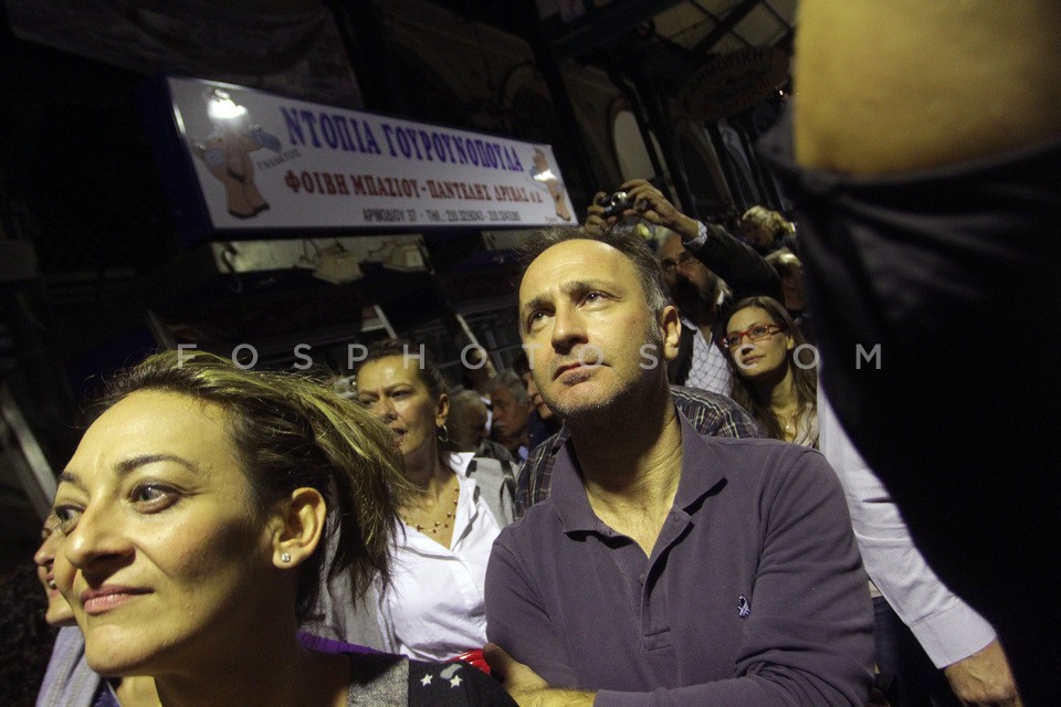 Greek National Opera Performs in Central Meat Market  / Εθνική Λυρική Σκηνή στην Βαρβάκειο