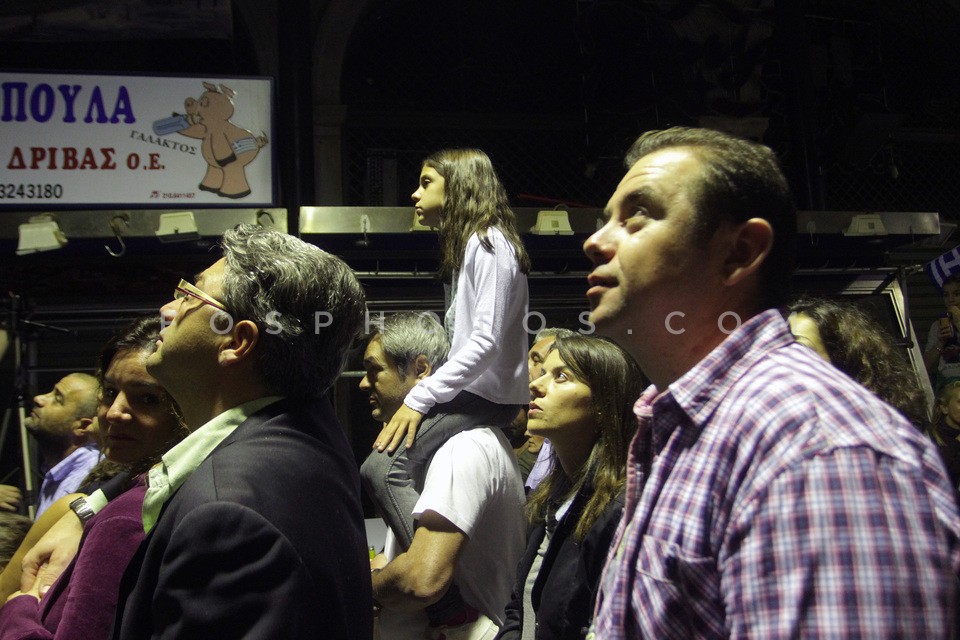 Greek National Opera Performs in Central Meat Market  / Εθνική Λυρική Σκηνή στην Βαρβάκειο