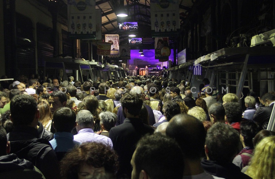 Greek National Opera Performs in Central Meat Market  / Εθνική Λυρική Σκηνή στην Βαρβάκειο