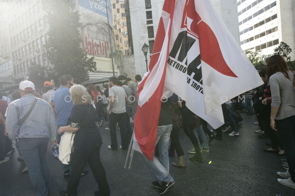 Protest Rally in Athens / Πορεία στην Αθήνα