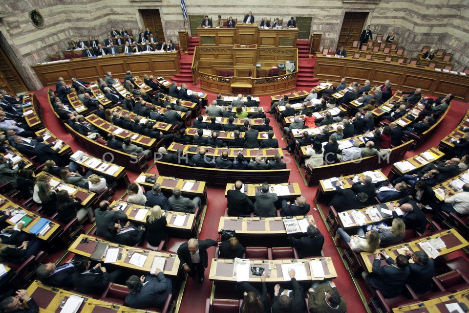 Voting of new Memorandum in the Parliament  / Ψήφιση του νέου Μνημονίου στην Βουλή