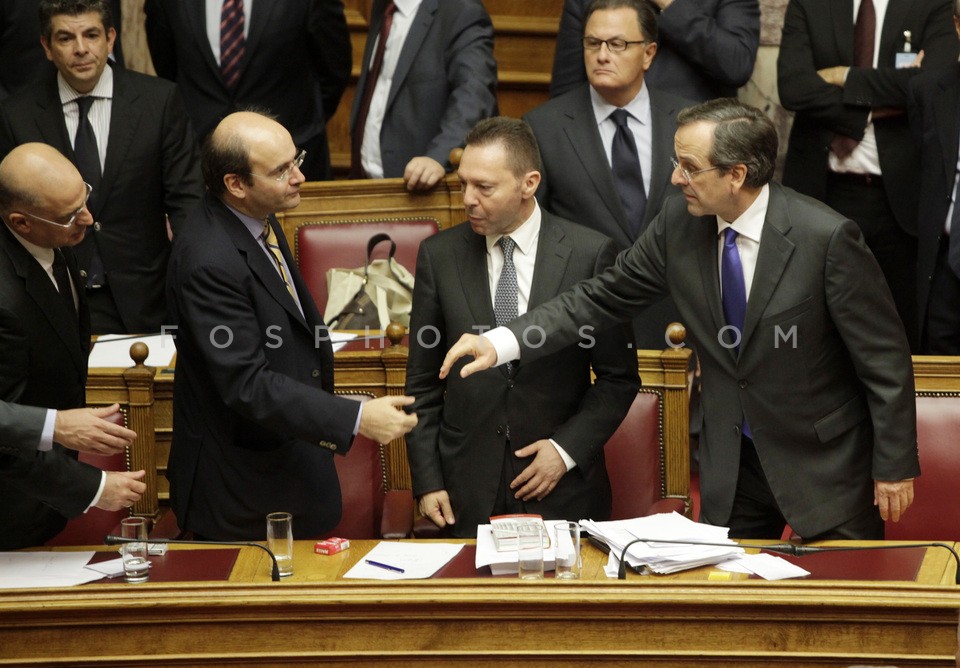 Voting of new Memorandum in the Parliament  / Ψήφιση του νέου Μνημονίου στην Βουλή