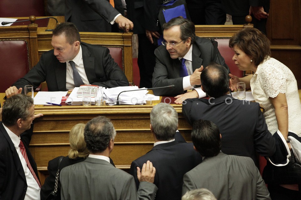 Voting of new Memorandum in the Parliament  / Ψήφιση του νέου Μνημονίου στην Βουλή