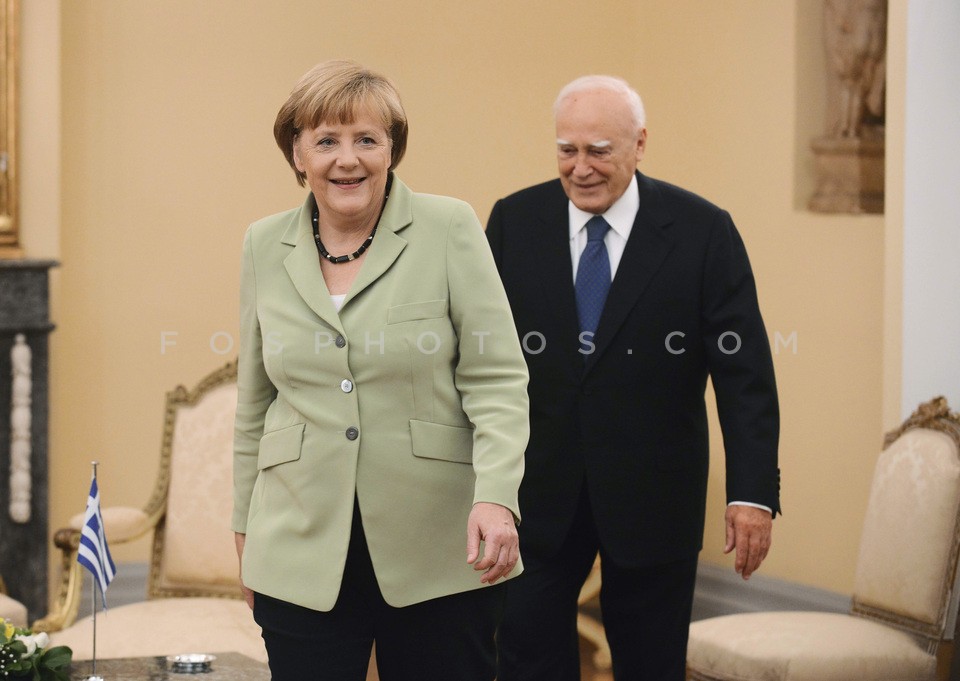 Papoulias - Merkel  /  Παπούλιας - Μέρκελ