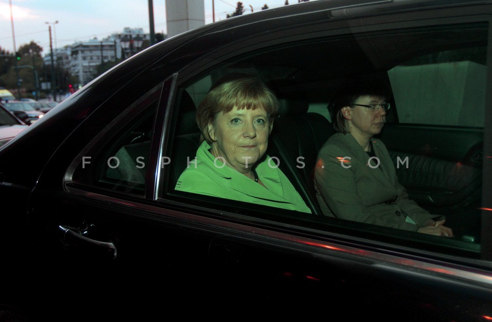 German Chancellor`s visit  /  Επίσκεψη της  Γερμανίδας Καγκελαρίου