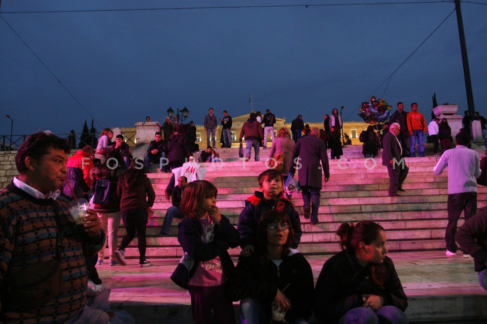 Festivities at Syntagma Square / Εκδηλώσεις για τις Χριστουγεννιάτικες γιορτές