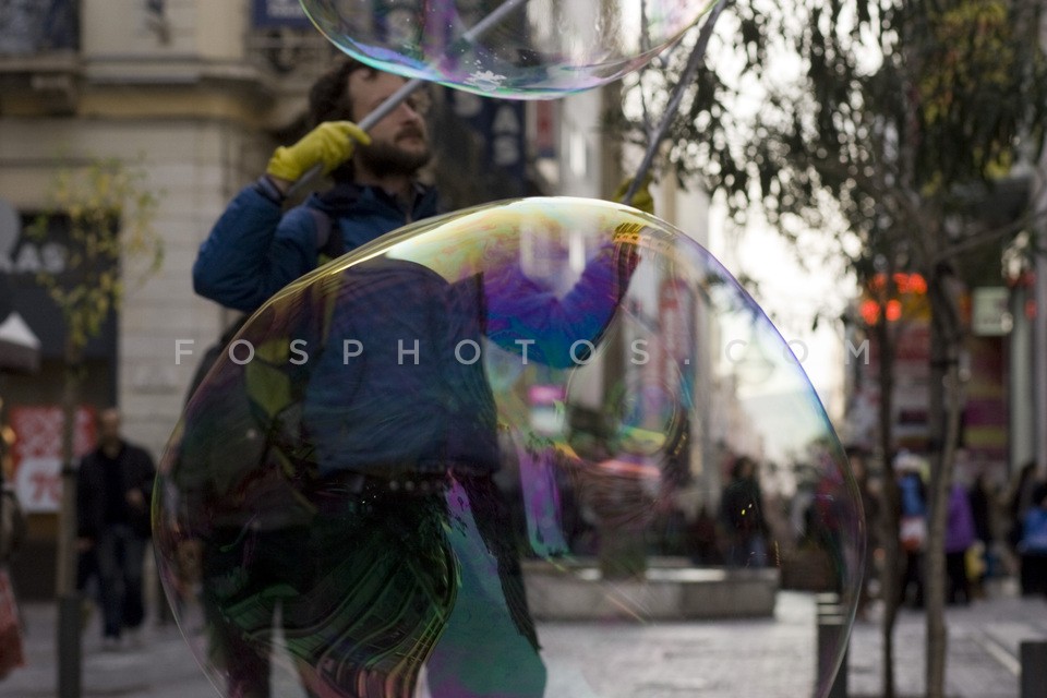 Soap bubbles / Σαπουνόφουσκες