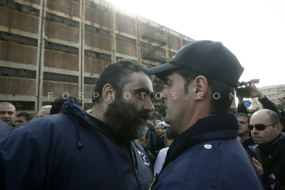 Protest march to the Ministry of  Mercantile Marine  / Πορεία στο Υπουργείο Ναυτιλίας