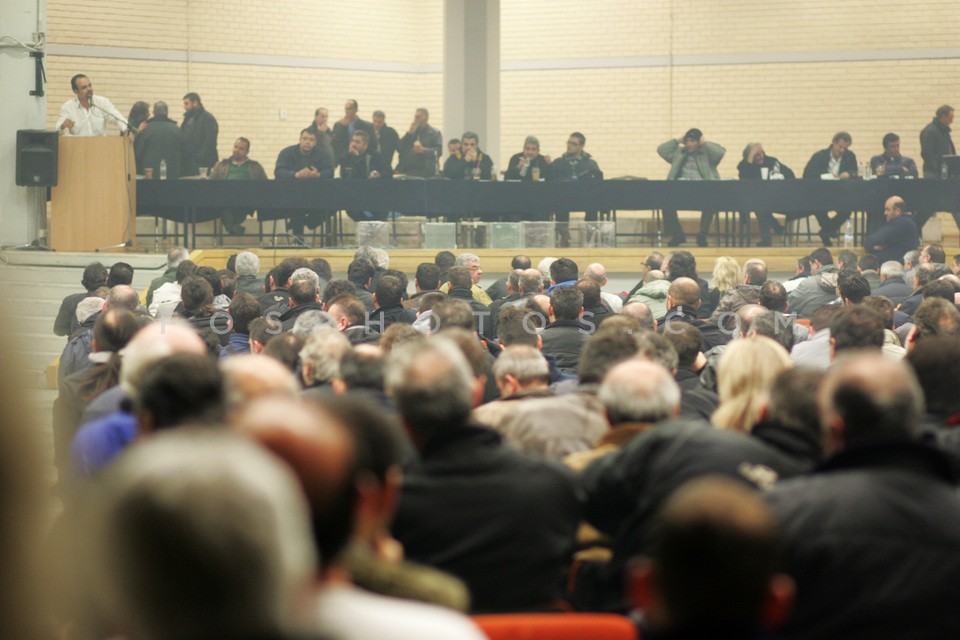 Assembly of bus drivers / Συνέλευση οδηγών λεωφορείων