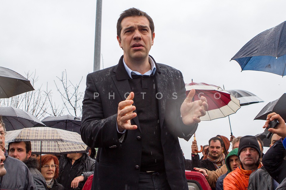 Alexis Tsipras in Larisa   /  Ο Αλέξης Τσίπρας στην Λάρισα