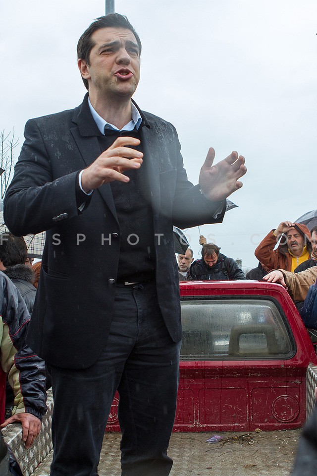 Alexis Tsipras in Larisa   /  Ο Αλέξης Τσίπρας στην Λάρισα