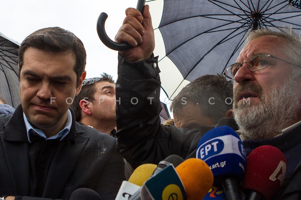 Alexis Tsipras in Larisa   /  Ο Αλέξης Τσίπρας στην Λάρισα