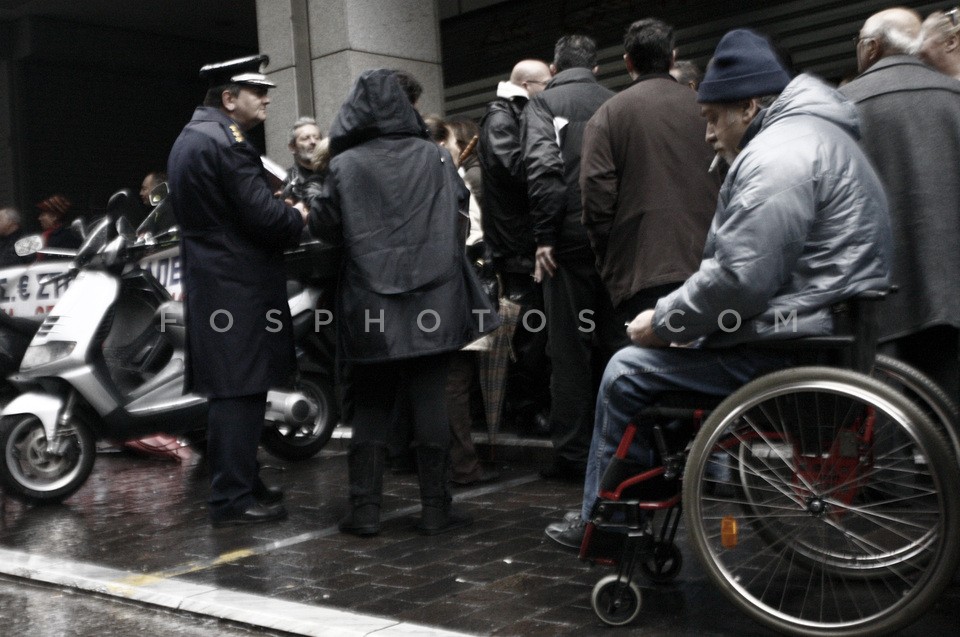 Protest of People with Disabilities / Διαμαρτυρία Ατόμων με Ειδικές Ανάγκες