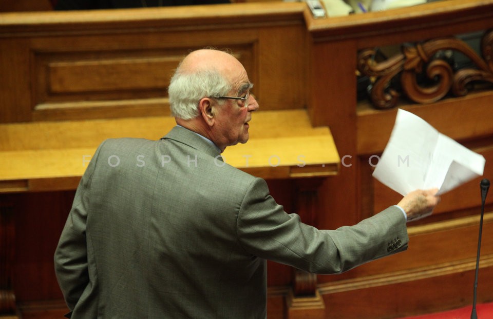 Debate at Parliament /  Συζήτηση στην Βουλή