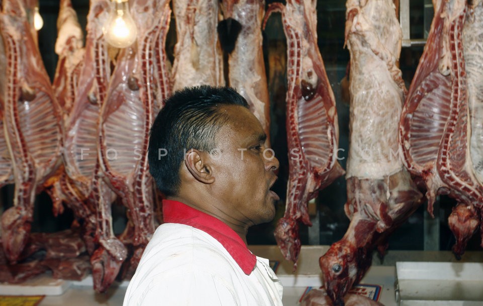 Central meat market  /   Βαρβάκειος αγορά