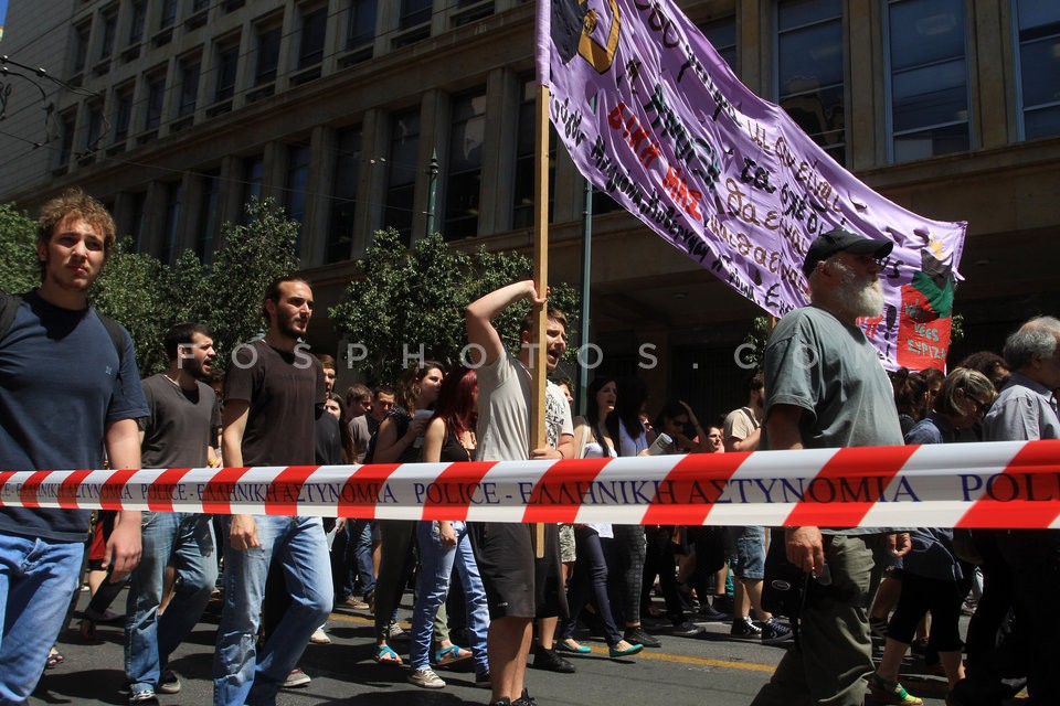 May Day rally   /  Εργατική Πρωτομαγιά   ΓΣΕΕ  ΑΔΕΔΥ