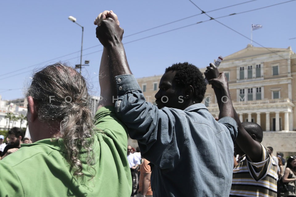 Labour Day Demonstration / Πρωτομαγιάτικη Διαδήλωση