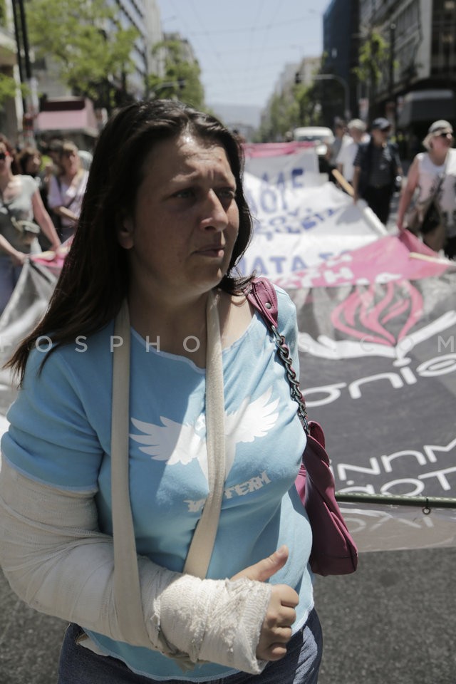 Labour Day Demonstration / Πρωτομαγιάτικη Διαδήλωση