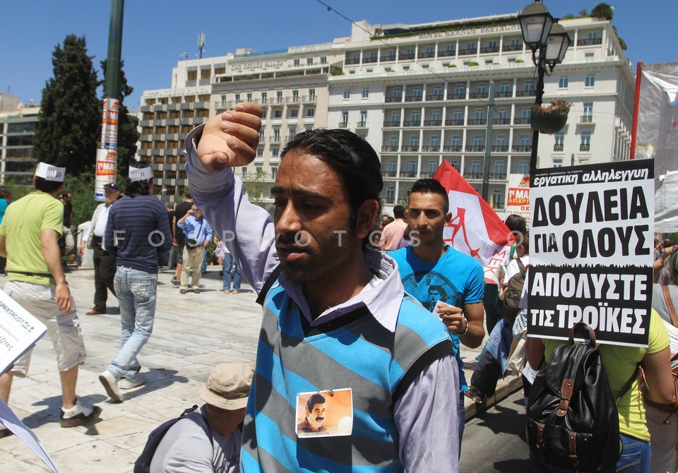 May Day rally   /  Εργατική Πρωτομαγιά   ΓΣΕΕ  ΑΔΕΔΥ