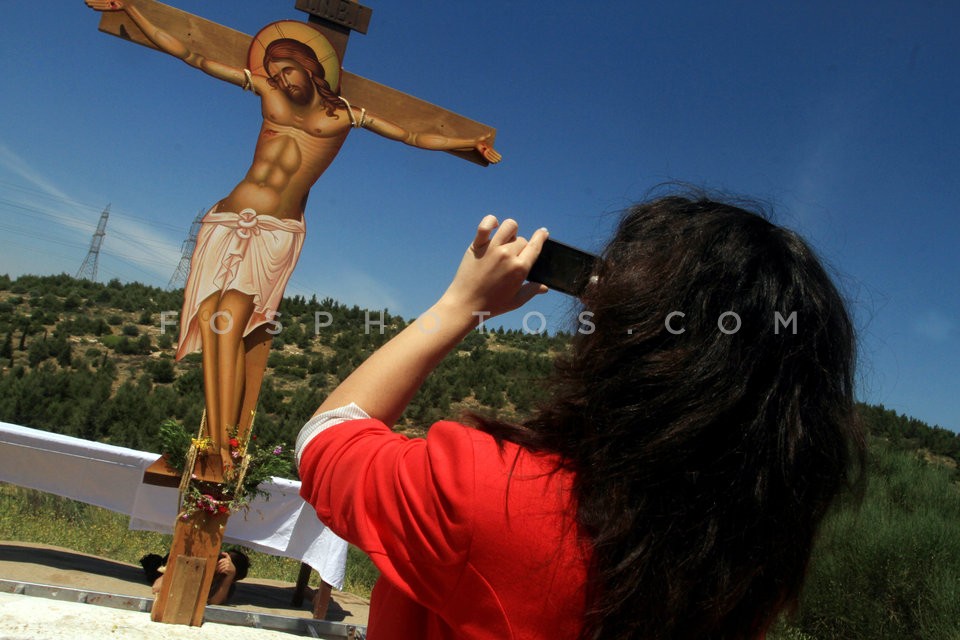 Good Friday at Pendeli  Monastery  /  Μεγάλη Παρασκευή  Ιερά Μονή Πεντέλης