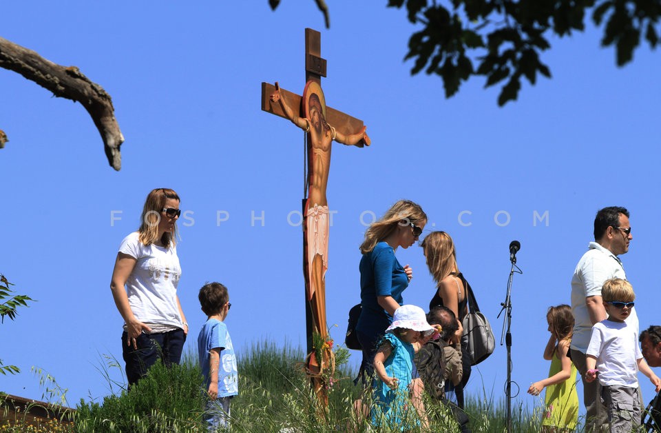 Good Friday at Pendeli  Monastery  /  Μεγάλη Παρασκευή  Ιερά Μονή Πεντέλης