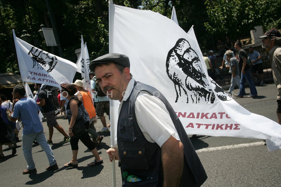 Employees at Municipalities Protest / Διαμαρτυρία ΠΟΕ-ΟΤΑ