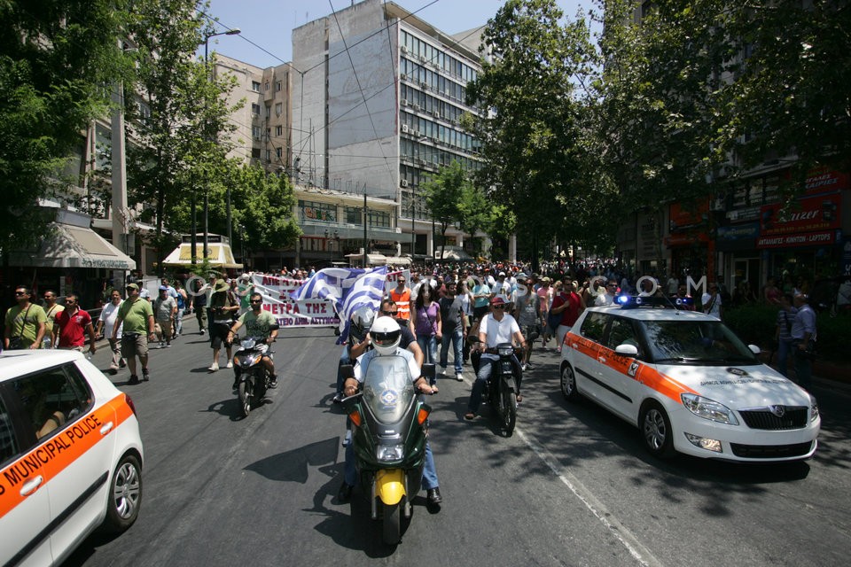 Employees at Municipalities Protest / Διαμαρτυρία ΠΟΕ-ΟΤΑ