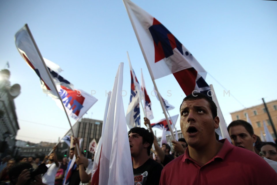 PAME Rally in Syntagma Square / Συλλαλητήριο του ΠΑΜΕ στην πλατεία Συντάγματος