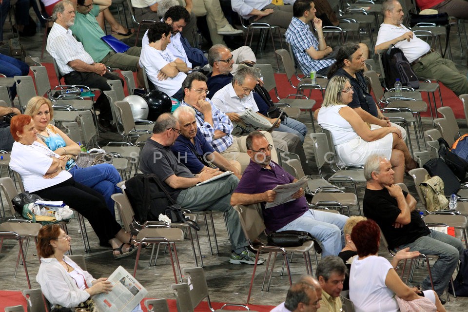 SYRIZA party conference 3rd Day / 1ο Συνεδρίο του ΣΥΡΙΖΑ - ΕΚΜ 3η Ημέρα