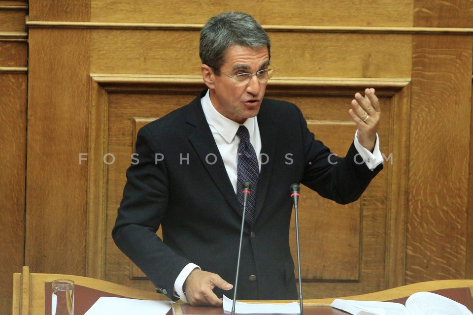 Debate at Parliament on the list Lagarde / Ολομέλεια της Βουλής για λίστα Λαγκάρντ