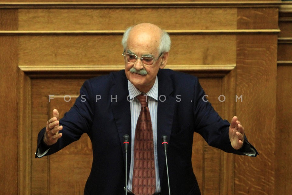 Debate at Parliament on the list Lagarde / Ολομέλεια της Βουλής για λίστα Λαγκάρντ