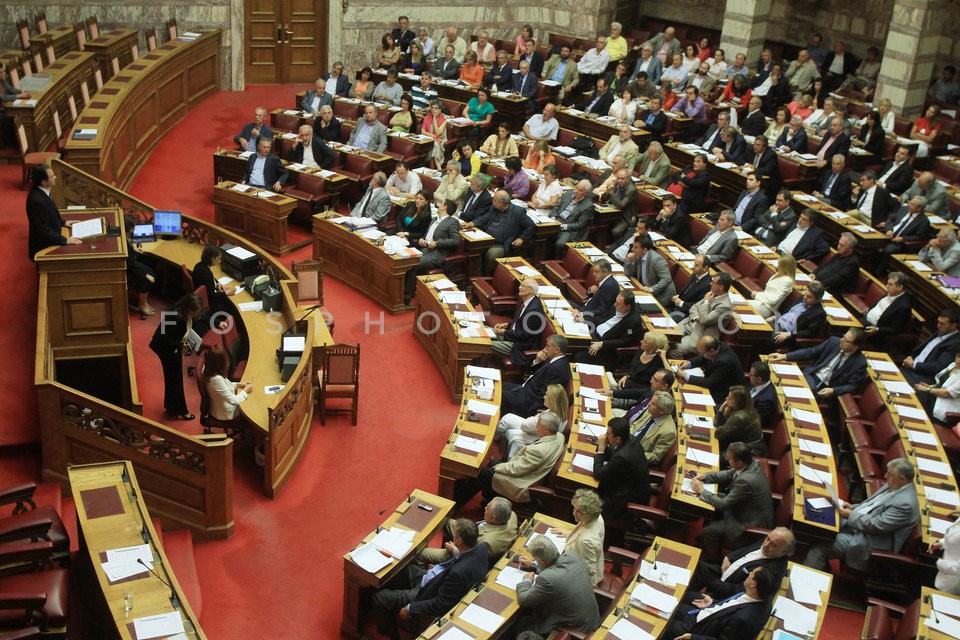 Debate at Parliament on the list Lagarde / Ολομέλεια της Βουλής για λίστα Λαγκάρντ