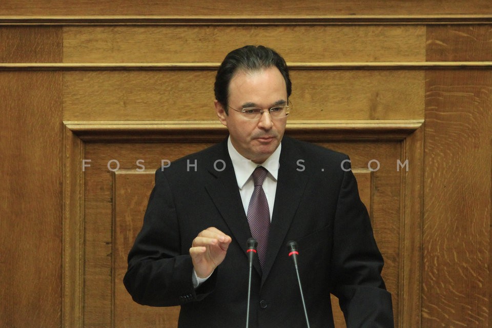 Debate at Parliament on the list Lagarde / Ολομέλεια της Βουλής για λίστα Λαγκάρντ