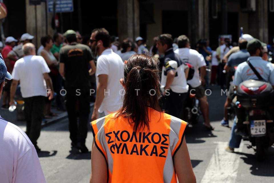 Protest Rally of Workers in Municipalities / Διαμαρτυρία ΠΟΕ-ΟΤΑ