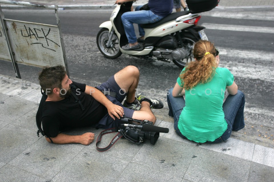 End of a Protest / Τέλος μίας Απεργία