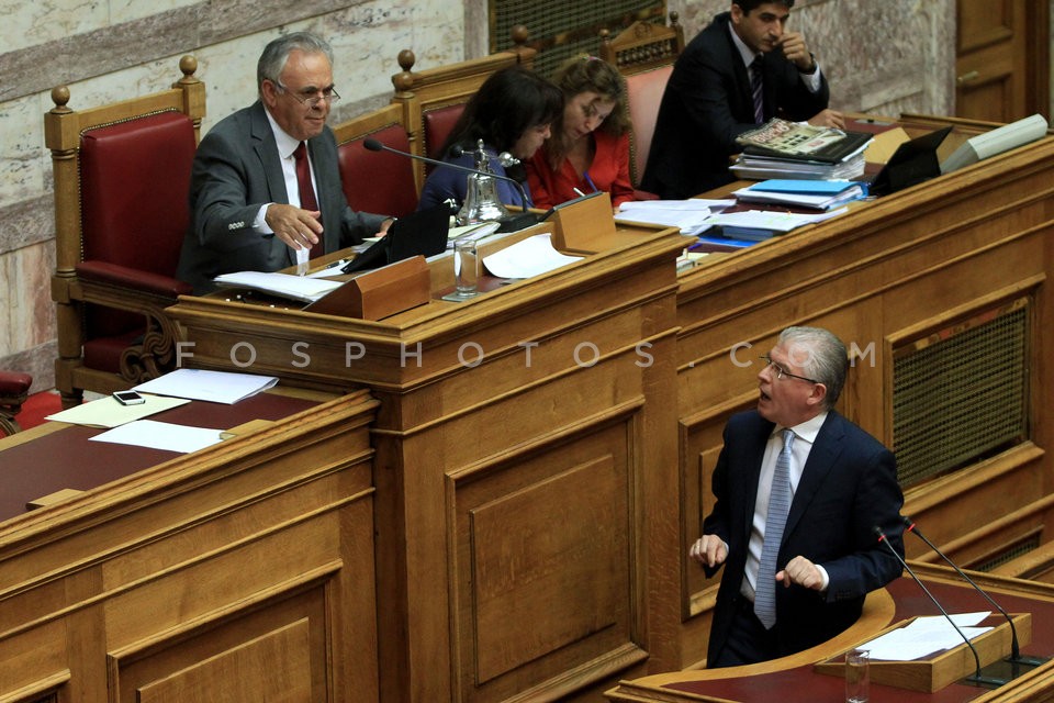 Debate at Parliament   / Ολομέλεια της Βουλής Πολυνομοσχέδιο