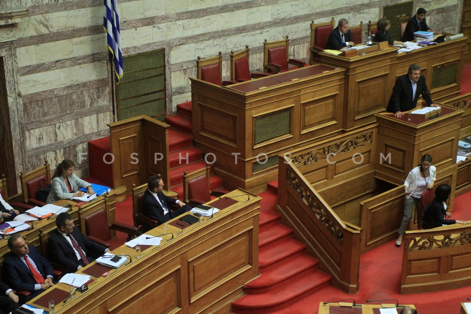 Debate at Parliament   / Ολομέλεια της Βουλής Πολυνομοσχέδιο