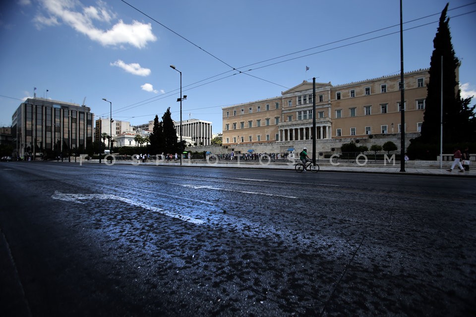 Athens security measures due to Wolfgang Schäuble's visit / Μέτρα Ασφαλείας για την επίσκεψη του Βόλφγκανγκ Σόιμπλε