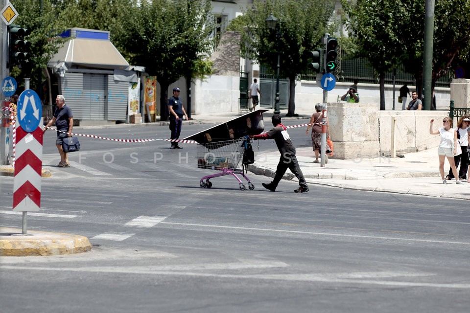 Athens security measures due to Wolfgang Schäuble's visit / Μέτρα Ασφαλείας για την επίσκεψη του Βόλφγκανγκ Σόιμπλε