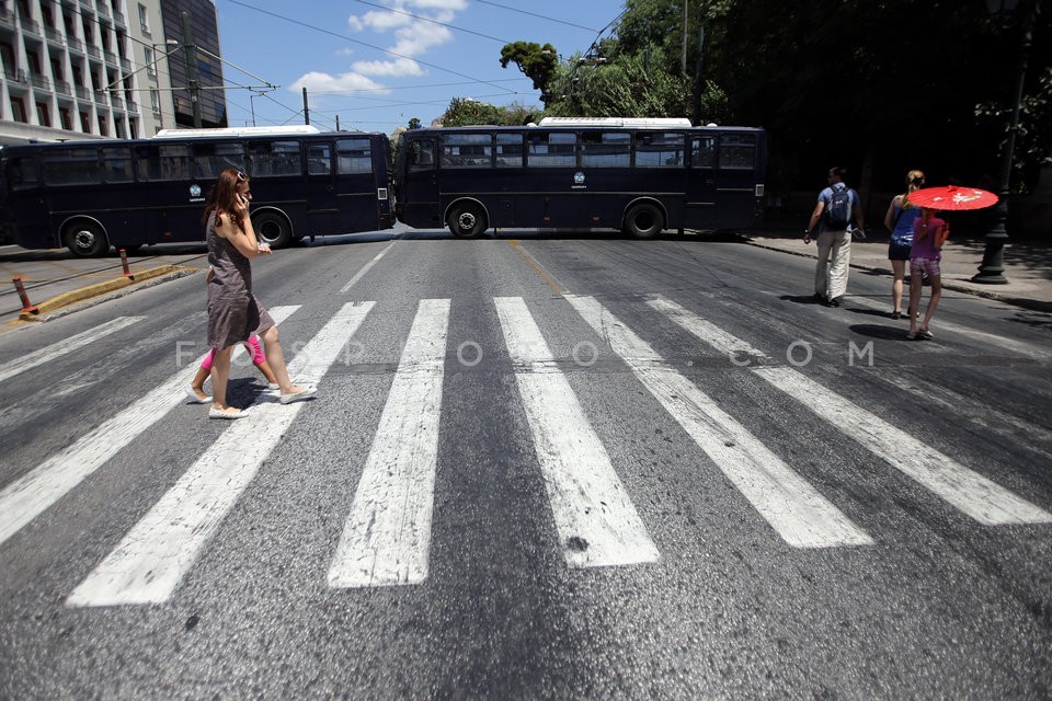 Athens security measures due to Wolfgang Schäuble's visit / Μέτρα Ασφαλείας για την επίσκεψη του Βόλφγκανγκ Σόιμπλε