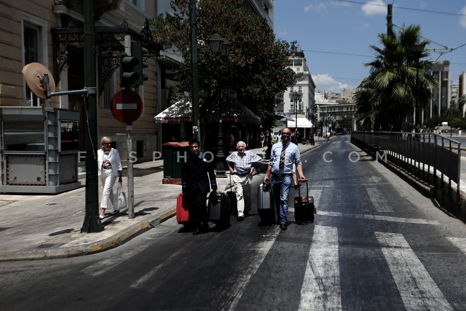 Athens security measures due to Wolfgang Schäuble's visit / Μέτρα Ασφαλείας για την επίσκεψη του Βόλφγκανγκ Σόιμπλε