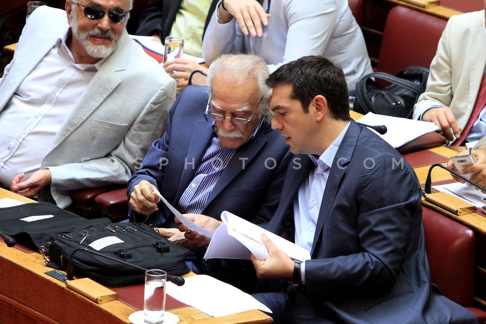 Debate at Parliament   / Συζήτηση νομοσχεδίου για δημόσια τηλεόραση