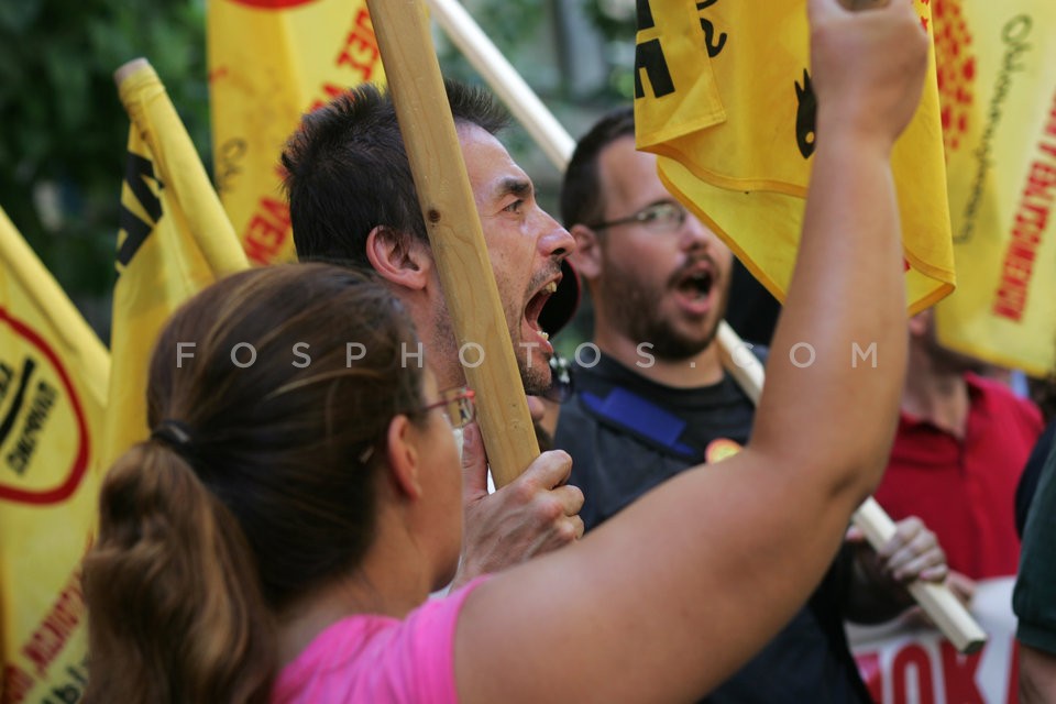 Protest Against Hospitals Closure / Διαμαρτυρία Ενάντια στη Κατάργηση Νοσοκομείων