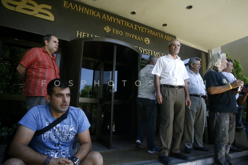 Alexis Tsipras at Greek Defence Systems (EAS) / Ο Αλέξης Τσίπρας στην ΕΑΣ