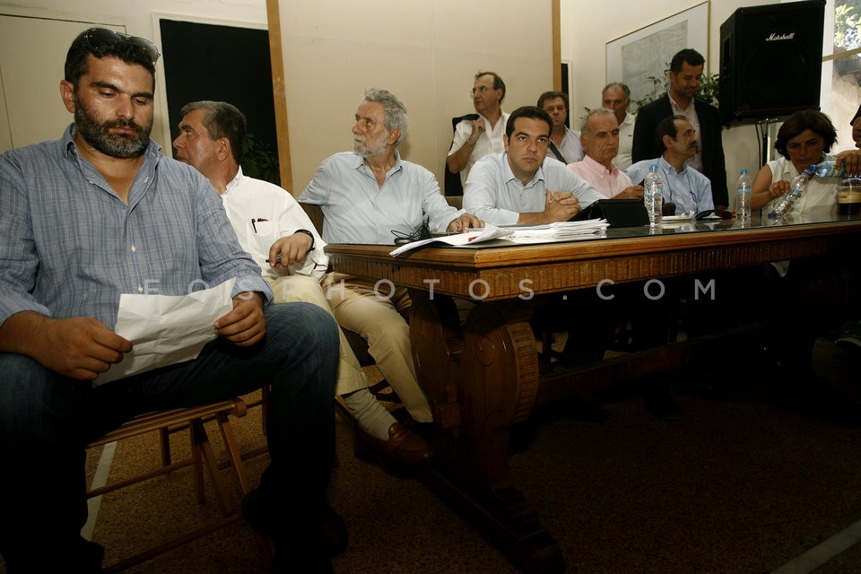 Alexis Tsipras at Greek Defence Systems (EAS) / Ο Αλέξης Τσίπρας στην ΕΑΣ